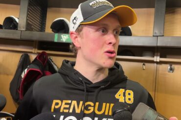 Penguins Valtteri Puustinen: Likes playing with Lars Eller
