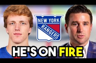 New York Rangers HUGE PROSPECT Dylan Roobroeck Is DOMINATING Right Now!