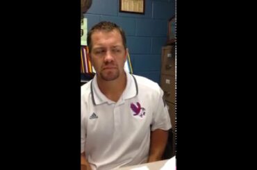 Brookshire Royal Football Coach Eric Robinson (Monday - 9-28-15)