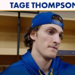 "He's DEADLY" | Tage Thompson On Jeff Skinner's Hat Trick Against Seattle | Buffalo Sabres