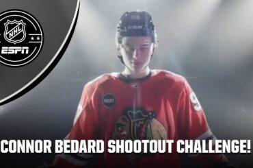 Connor Bedard SHOOTOUT CHALLENGE with Nick Weston 🔥🏒 | The Point
