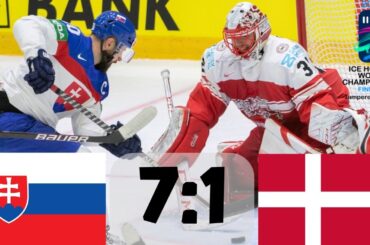 SLOVENSKO VS DÁNSKO SÚBOJ O ŠTVRŤFINÁLE !! MAJSTROVSTVÁ SVETA V HOKEJI 2022 (SK KOMENTÁR)