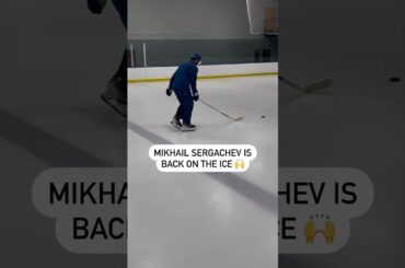 Mikhail Sergachev Back On The Ice 40 Days After Suffering Tibia And Fibula Fractures 👏