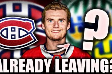 REPORT: FORMER TOP PROSPECT LEAVING THE MONTREAL CANADIENS (Lias Andersson)