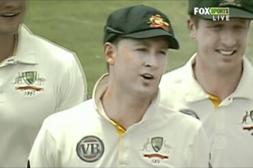 Michael Clarke Catch- Jayawardene Stands Ground