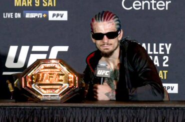 Sean O'Malley Post-Fight Press Conference | UFC 299