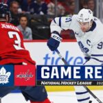 Maple Leafs @ Capitals 3/20 | NHL Highlights 2024