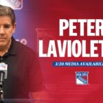 NYR Practice: Peter Laviolette Media Availability | March 20, 2024