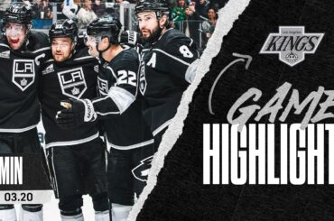 Viktor Arvidsson Returns & LA Kings CRUSH Minnesota Wild in Los Angeles | Game Highlights