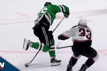 Stars' Matt Duchene Sets Up Tyler Seguin's Goal With Unreal Behind-The-Back Feed