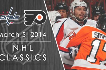 NHL Classics: Flyers fight off Capitals to help playoff push | 3/5/14 | NBC Sports