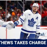 Auston Matthews help Toronto Maple Leafs bounce back vs. Capitals as TJ Brodie gets scratched