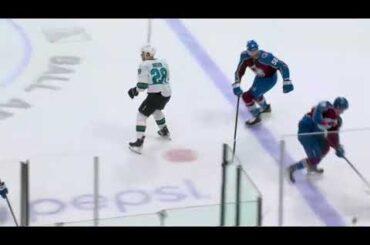 Alex Barabanov gets an assist on Meier's goal vs Avalanche (31 mar 2022)
