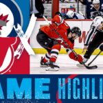 New Jersey Devils vs. Winnipeg Jets - Game Highlights
