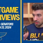March 21: Postgame Interviews
