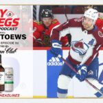 Devon Toews Interview. GM Meetings: Player safety, playoff cap, 3on3 OT, puck over glass review