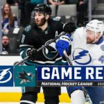 Lightning @ Sharks 3/21 | NHL Highlights 2024