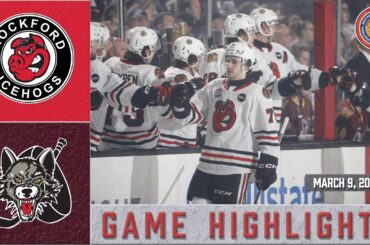 IceHogs Highlights: IceHogs vs Wolves 3/9/24