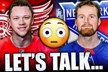 I CAN'T BELIEVE I'M SAYING THIS ABOUT LUCAS RAYMOND… (Detroit Red Wings, New York Rangers News)