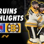 Bruins Highlights: Best of Boston's Heavyweight Matchup vs. New York