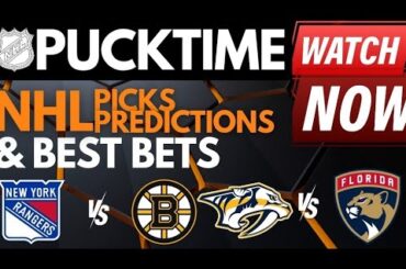 NHL Predictions, Picks & Odds | Islanders vs Red Wings | Rangers vs Bruins | PuckTime Mar 21