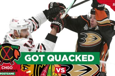 POSTGAME: Connor Bedard & the Chicago Blackhawks SHUT OUT by Ducks | CHGO Blackhawks Podcast