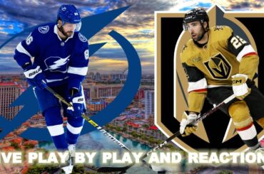 Tampa Bay Lightning vs Vegas Golden Knights Live Play-By-Play & Reactions