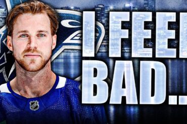 I'M STARTING TO FEEL BAD FOR ELIAS LINDHOLM… (He Called HIMSELF OUT) Vancouver Canucks News