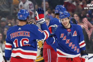 Artemi Panarin’s hat trick lifts Rangers past NHL-best Bruins 5-2