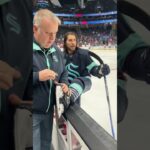 the way he just *zooms* away 🏎️ #SeattleKraken #hockey #NHL