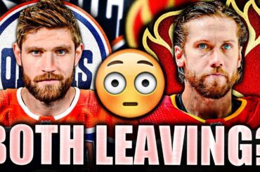 LEON DRAISAITL & JACOB MARKSTROM LEAVING? Edmonton Oilers & Calgary Flames News