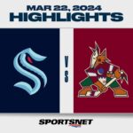 NHL Highlights | Kraken vs. Coyotes - March 22, 2024