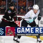 Kraken @ Coyotes 3/22 | NHL Highlights 2024