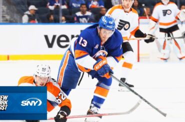 Mathew Barzal talks about 8-year $73.2M extension with the Islanders | SNY
