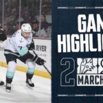 Seattle Kraken at Arizona Coyotes | 3/22 Game Highlights