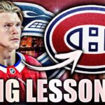 KAIDEN GUHLE LEARNED A REALLY BIG LESSON… (Montreal Canadiens, Vancouver Canucks News)