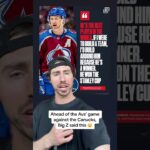 Nikita Zadorov made a SPICY comment about Nathan MacKinnon 😲🌶️🍿