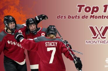 Top 10 : La crème de la crème des buts de Montréal en LPHF! (PWHL)