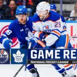 Oilers @ Maple Leafs 3/23 | NHL Highlights 2024