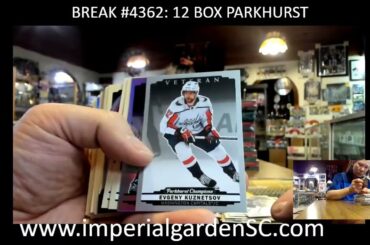 BREAK #4362  : 12 BOX 2022-23 #upperdeck PARKHURST CHAMPIONS HOBBY NHL HOCKEY BOX CASE BREAK