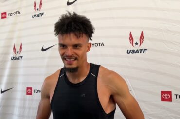 Taylor McLaughlin Advances To 400m Hurdles Final After His Sister Nearly Breaks American Record