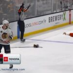 Jarred Tinordi vs Ross Johnston Mar 21, 2024