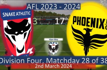 2023 - 2024 Division Four MD28, Snake Athletic v Phoenix FC