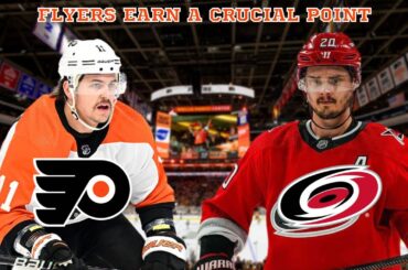 FLYERS FALL 3-2 IN OT TO THE HURRICANES! SEAN COUTURIER SCRATCHED AGAIN?!