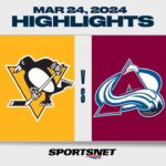 NHL Highlights | Avalanche vs. Penguins - March 24, 2024