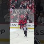 NJ Devils Dawson Mercer IN ARENA CAM Goal #njdevils #shorts #short #shortsvideo #shortvideo