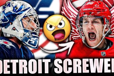 THE WINNIPEG JETS REALLY SCREWED OVER THE DETROIT RED WINGS