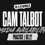 Goaltender Cam Talbot | 03.22.24 LA Kings Practice Media Availability in El Segundo