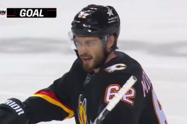 Daniil Miromanov scored his first goal with Calgary / 12.03.2024