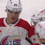 Canadiens' Kaiden Guhle Rips A Wicked Shot From The Point To Open Scoring